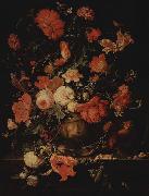 Abraham Mignon Blumen in einer Vase oil on canvas